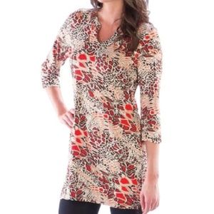 Red Tunic w/ Three Quarter Sleeves (S)